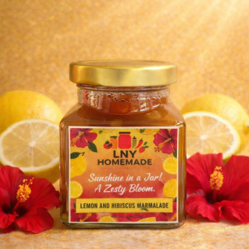 Lemon & Hibiscus Marmalade 